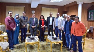 فوز الملتقى الافتراضي للتوظيف بجامعة بني سويف  بجائزة أفضل ملتقى 2021