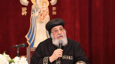 البابا تواضروس: نأسف لقيام حرب بين بلدين شقيقين كنيستهما واحدة
