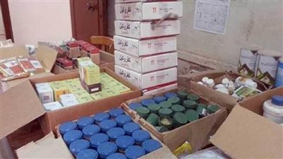 ضبط مصنع بدون ترخيص لتصنيع الأدوية البيطرية بالجيزة