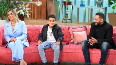 نور قدري في أول ظهور مع زوجها وابنها