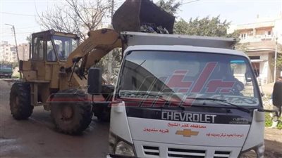 استمرار حملات النظافة والتجميل بمحافظة كفر الشيخ