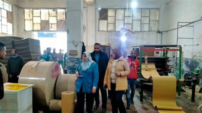 إغلاق وتشميع 8 مصانع مخالفة غرب الإسكندرية 