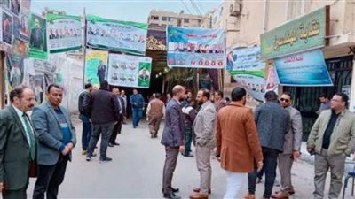 إقبال كبير من المهندسين بالمنيا لاختيار النقيب العام