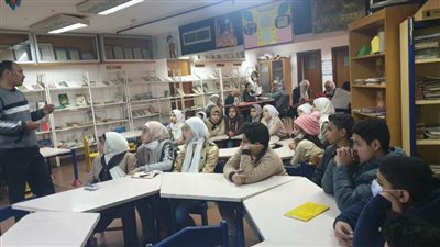 محاضرات توعوية وورش حكي بفرع ثقافة الفيوم 