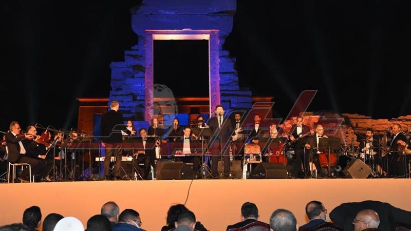 افتتاح مهرجان دندرة