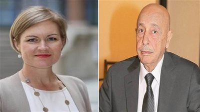 رئيس مجلس النواب الليبي يبحث مع السفيرة البريطانية تطورات الأوضاع في البلاد