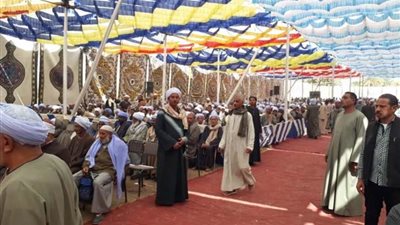 إنهاء خصومة ثأرية بين عائلتين بقرية المنشية بأسوان