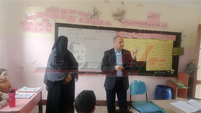انتظام العملية التعليمية ومتابعة المدارس لمعالجة السلبيات بكفر الشيخ
