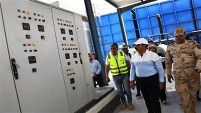 محافظ أسوان يتفقد مشروعات تحيا مصر بنصر النوبة بتكلفة 688.5 مليون جنيه