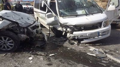إصابة اثنين في حادث تصادم بالإسماعيلية