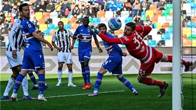 فوز أودينيزي على سامبدوريا 2-1 بالدوري الإيطالي