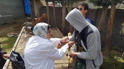 استمرار أعمال القوافل السكانية الشاملة بقرى البحيرة