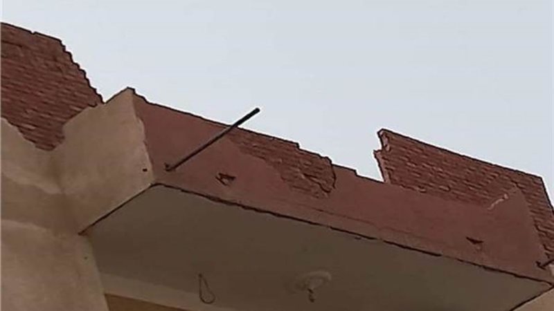 انهيار سور عقار