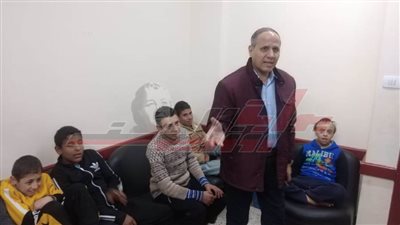 وكيل تعليم كفر الشيخ يتفقد المدرسة الفكرية ليلا بدسوق