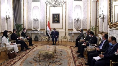 رئيس الوزراء يستقبل الرئيس التنفيذي لصندوق المناخ الأخضر التابع للأمم المتحدة