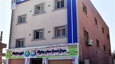 تجميل ورفع كفاءة مركز خدمة عملاء شركة مياه الشرب النموذجي بسوهاج