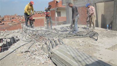  حملة مكبرة لإزالة التعديات على الأراضي الزراعية بطوخ