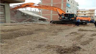 دمياط: إزالة 23 حالة تعد على أملاك الدولة ضمن المرحلة الثالثة من الموجة (19)