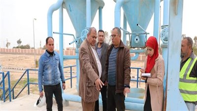 استعداداً لفصل الصيف.. رئيس مياه المنيا يتابع عدداً من المحطات بمركز سمالوط لرفع كفاءتها