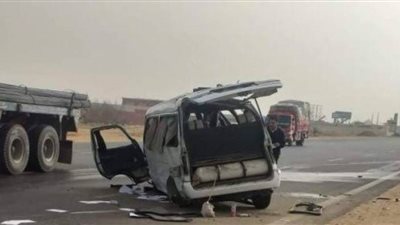 إصابة ٦ في حادث انقلاب سيارة بمركز فايد الإسماعيلية 