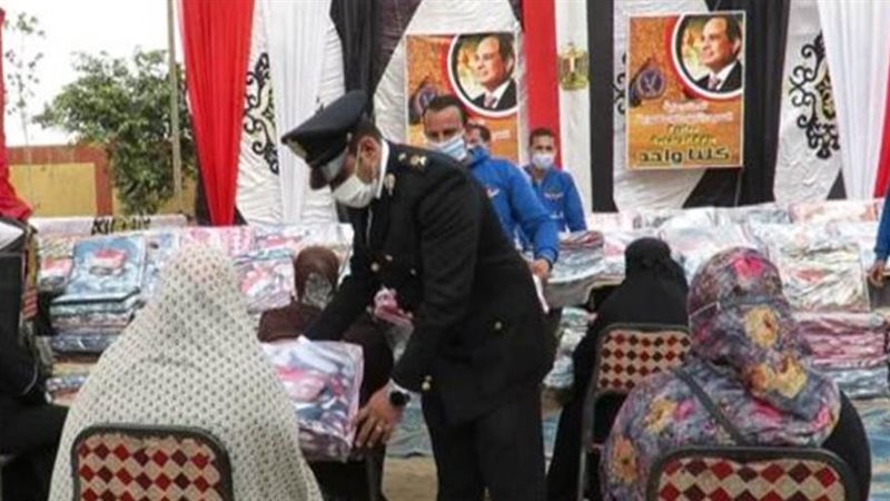 قوافل إنسانية بمحافظتي