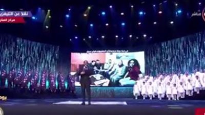 بالفيديو...مشاركة خاصة للفنان بهاء سلطان فى احتفالية يوم الشهيد اليوم