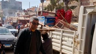 رفع وإزالة ٧٧٤ حالة إشغال طريق فى حملة مكبرة بالبحيرة