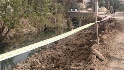 بتكلفة 14 مليونا .. أعمال إنشاء حائط ساند وتغطية ترعة بمركز كفر صقر 