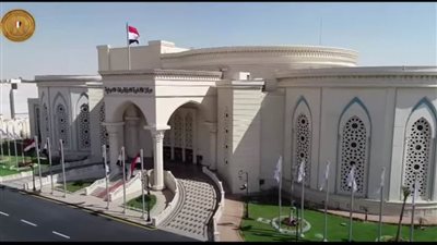 الرئيس السيسي يصل إلى مركز المنارة لحضور فعاليات الندوة التثقيفية الـ 35 للقوات المسلحة