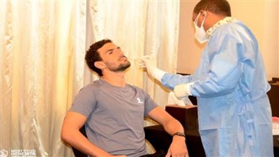 مسحة طبية للاعبي الزمالك استعدادًا لمواجهة الوداد المغربي بأبطال إفريقيا