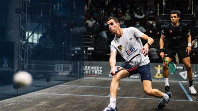 اليوم.. علي فرج مع نيكولاس مولار ومحمد الشوربجي يصطدم بدييجو إلياس بنصف نهائي بطولة أوبتاسيا للإسكواش