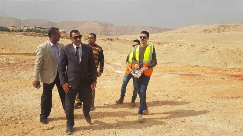 موقع إنشاء محطة غربلة