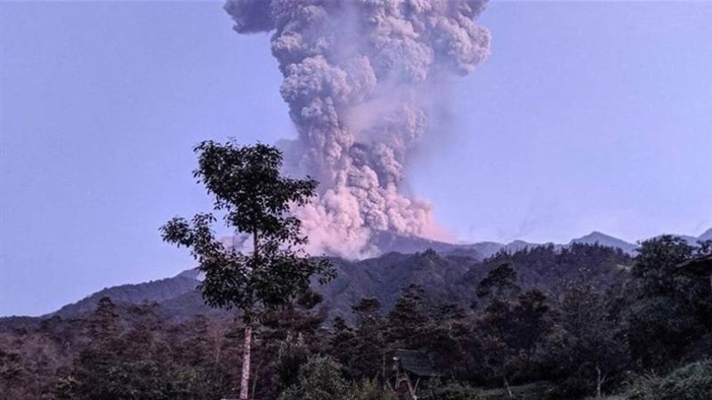 ثوران بركان ميرابي