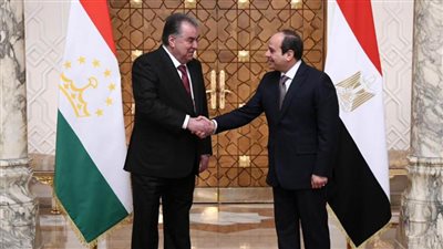 مصر وطاجيكستان تتفقان على تعزيز التعاون الاقتصادي والتبادل التجاري بينهما