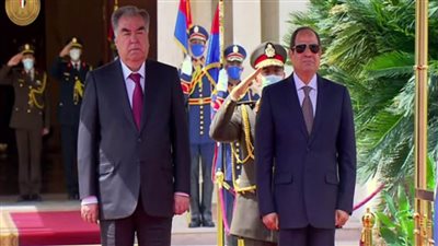 استقبال الرئيس السيسي لرئيس طاجيكستان يتصدر اهتمامات الصحف المصرية