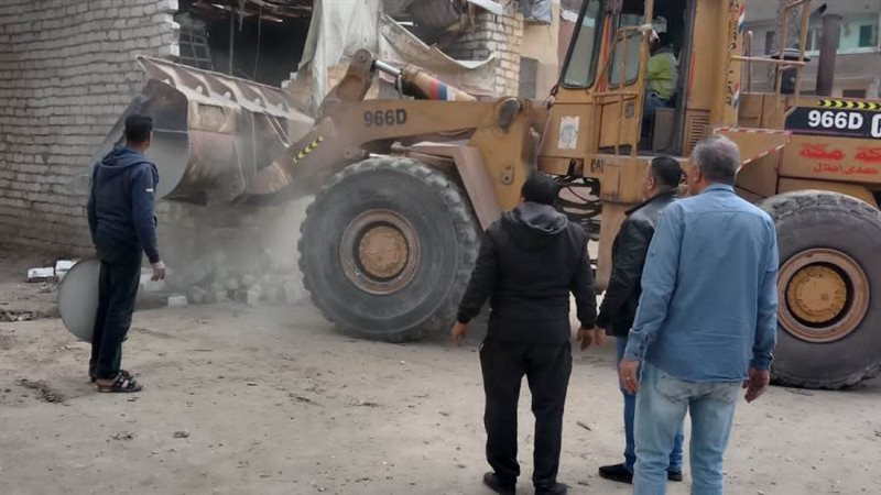 جانب من الإزالات