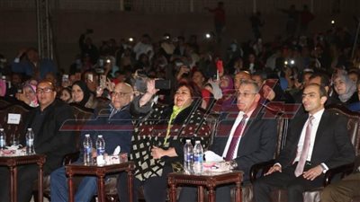 وزيرة الثقافة: جمهور مهرجان أبيدوس للموسيقى والغناء فاق التوقعات