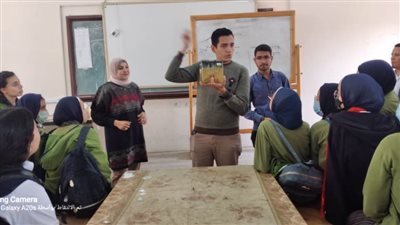 طب بشري سوهاج تستقبل رحلة علمية من مدرسة الشيماء الثانوية بنات