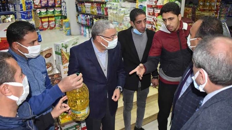 محافظ المنيا يقود