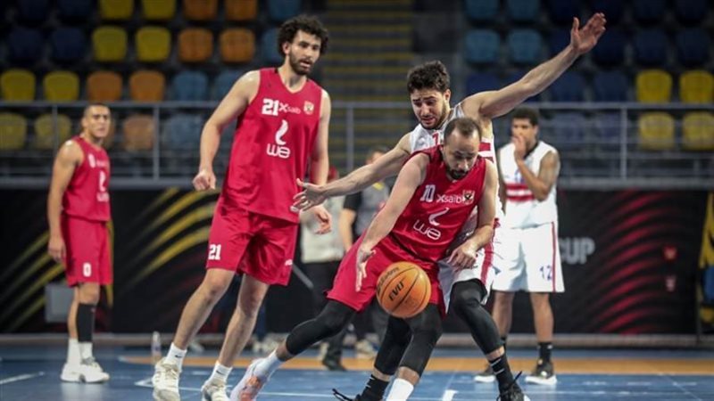 سلة الأهلي ضد الزمالك