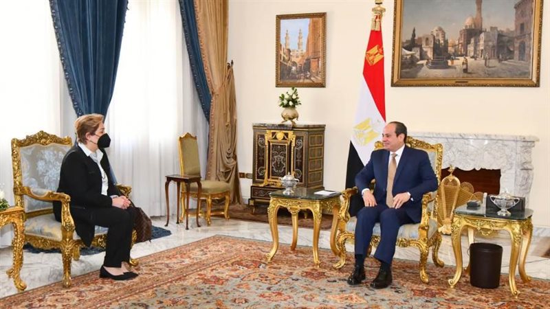 الرئيس السيسي خلال