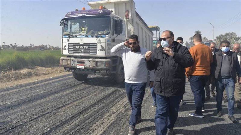 محافظ أسيوط يتفقد