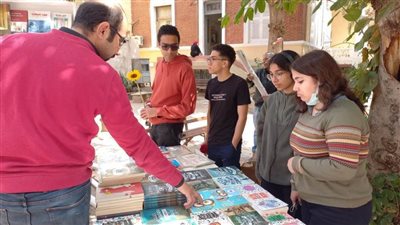 معرض للكتاب بجامعة حلوان حتى 21 مارس