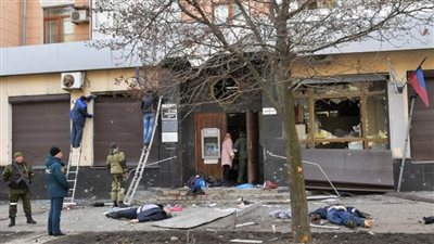 الدفاع الروسية: القوات الأوكرانية قصفت دونيتسك بصاروخ 