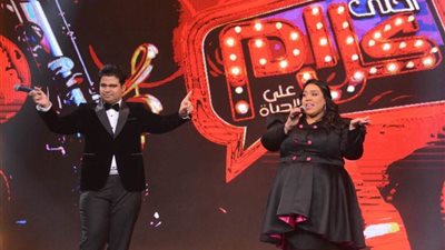 إسلام إبراهيم وشيماء سيف ضيفا 