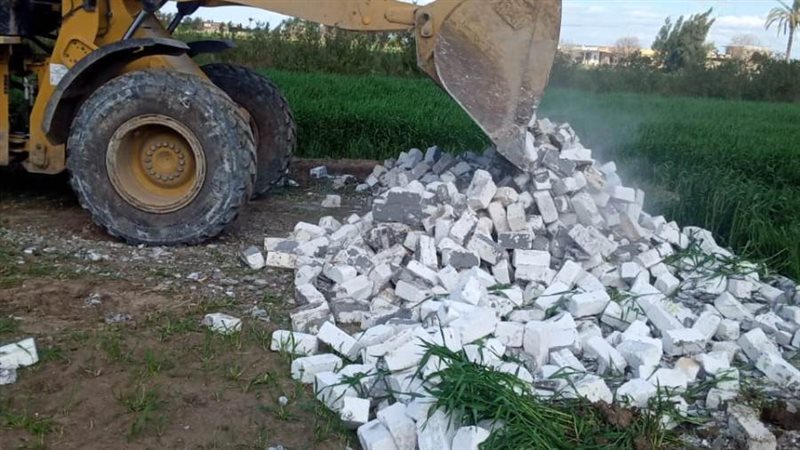 إزالة 87 حالة تعد