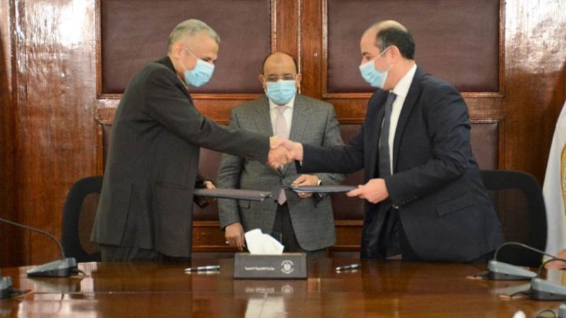 خلال توقيع البروتوكول