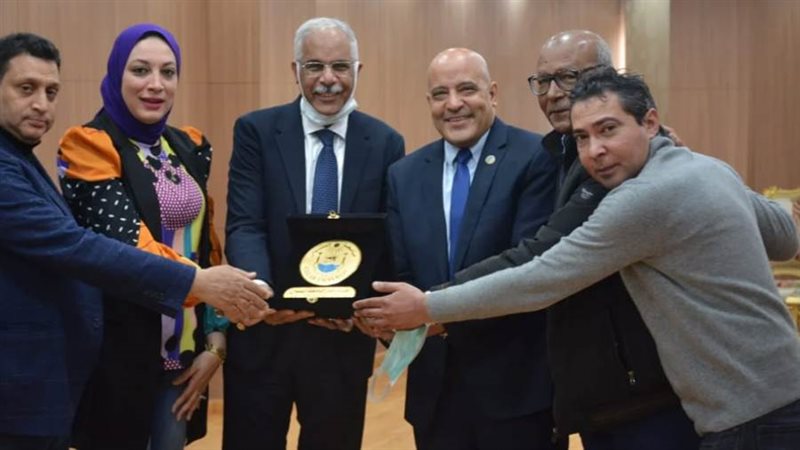 وفد الاتحاد المصري