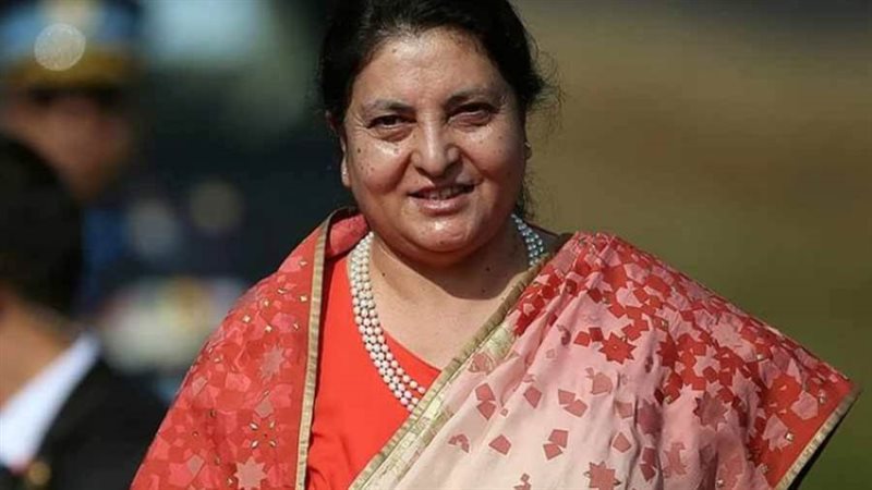 ئيسة دولة نيبال بيديا