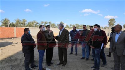 محافظ كفر الشيخ يتفقد مبنى وحدة مرور بلطيم ويوجه بسرعة الانتهاء منه